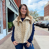 Valerie Polka Dot Vest