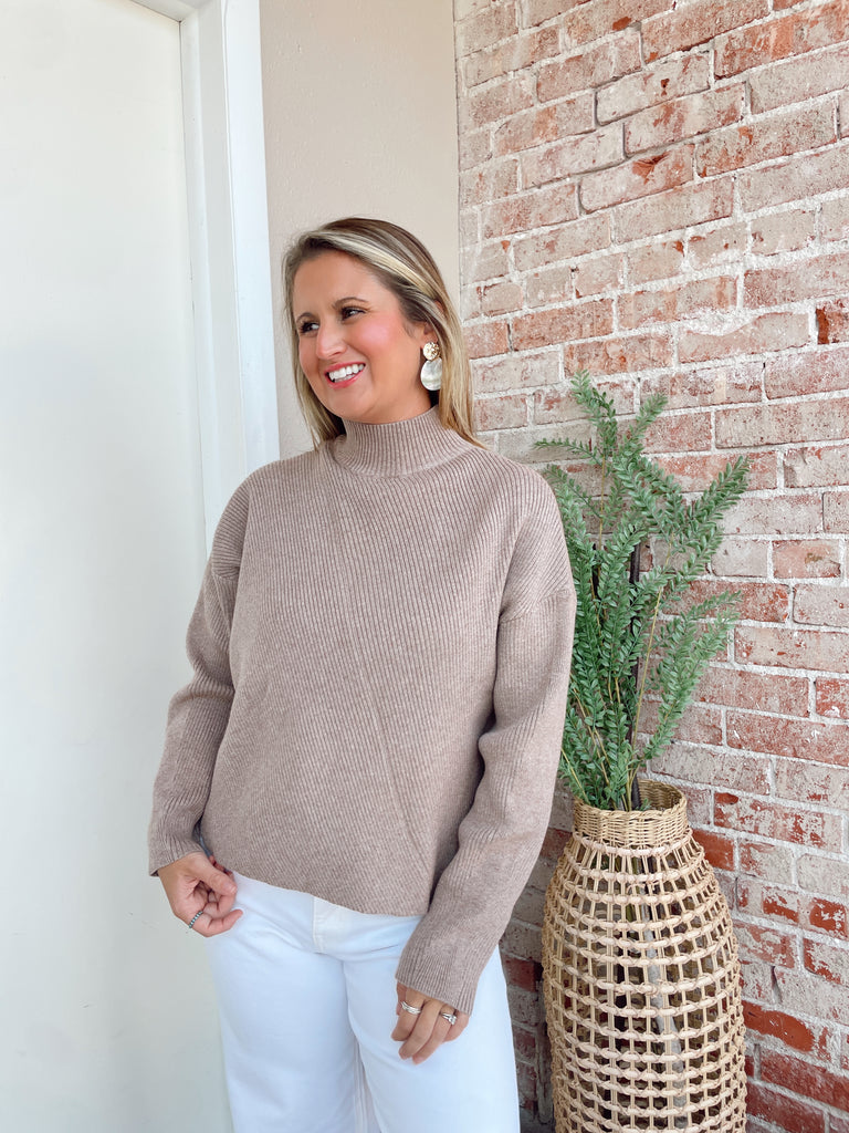Totally Taupe Sweater