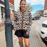 Cheetah Print Cardigan