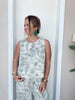 Palm Leaf Linen Set- Top