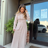 Main Street Stripe Maxi Dress