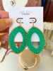 Rafia Oval Earrings