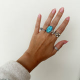 Water Resistant Mixed Metal Ring- Jacie