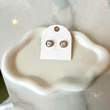 Moon Pearl Studs
