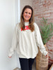 Merry Sweatshirt in Cream