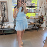 Bluebell Breeze Mini Dress