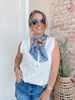 Silk Neck Scarf- Callie