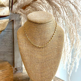 Gold Link Chain Necklace
