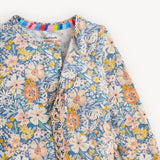 Flora Ruffle Footie
