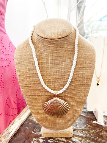 Oval Gold Necklace