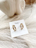 Double Strand Gold Hoops