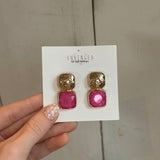 Jenna earrings in pink