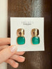 Jenna earrings in turquoise