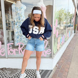 Presleigh Denim Shorts