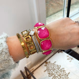 Pink Arm Candy Bracelet