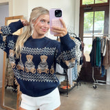 Teddy Bear Season Sweater