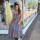 Pretty in Plaid Maxi