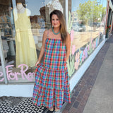 Pretty in Plaid Maxi