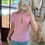 Pink Picnic Top