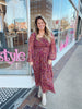 Dressed for Fall Maxi Dress