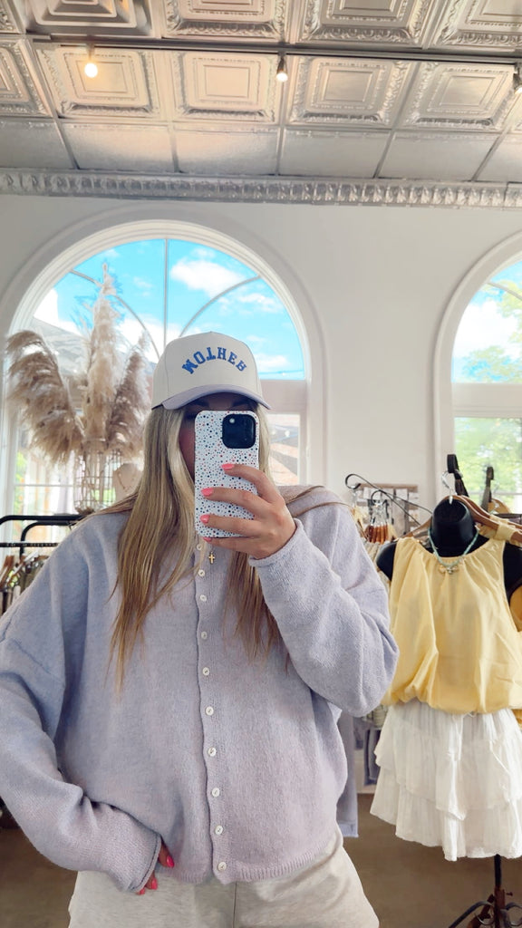 Purple Mother Hat