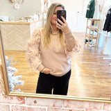 Tied Tassel Sweater