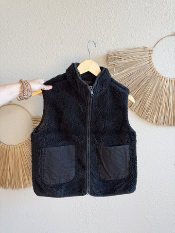 Denim Detail Sweater