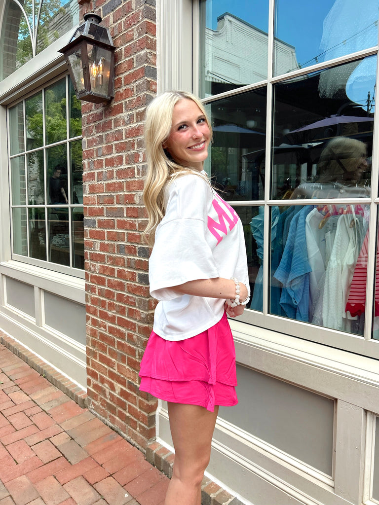 Workout Shorts Hot Pink