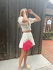 Pop of Pink Clutch Bag