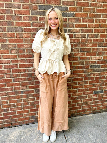 Coral Floral Maxi Skirt