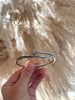 Silver Nail Bracelet Crystal