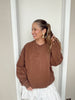 Keeping It Casual Sweatshirt in Chestnut