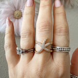 Pave Starfish Ring