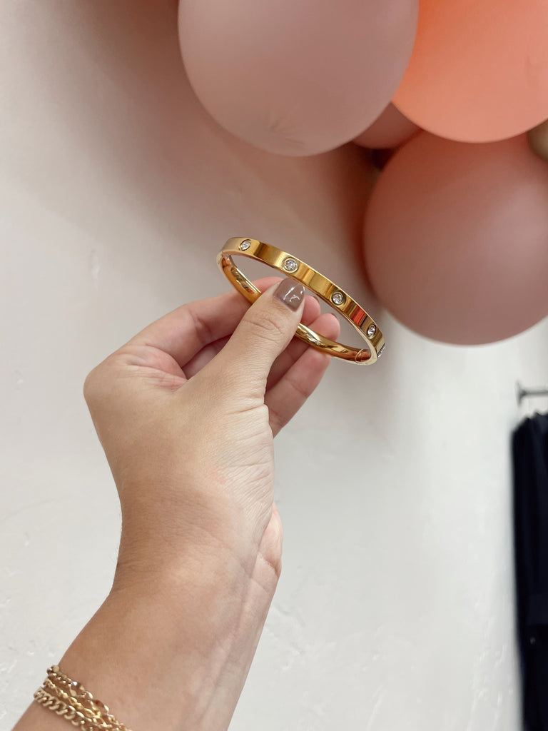 Livin’ Lux Bracelet in Gold Crystal