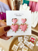 Little Love Earrings in Pink