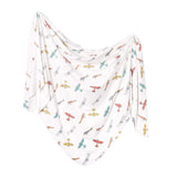 Copper Pearl Knit Swaddle Blanket- Ace