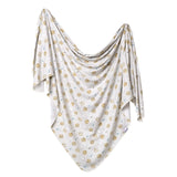 Copper Pearl Knit Swaddle Blanket- Chip
