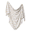 Copper Pearl Knit Swaddle Blanket- Chip