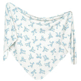 Copper Pearl Knit Swaddle Blanket- Daphne