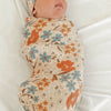 Copper Pearl Knit Swaddle Blanket- Eden