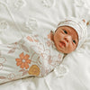Copper Pearl Knit Swaddle Blanket- Ferra