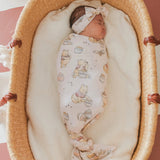 Copper Pearl Knit Swaddle Blanket- Hunny