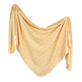 Copper Pearl Knit Swaddle Blanket Vance