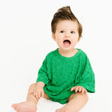 Spring Green Checkered Terry Set