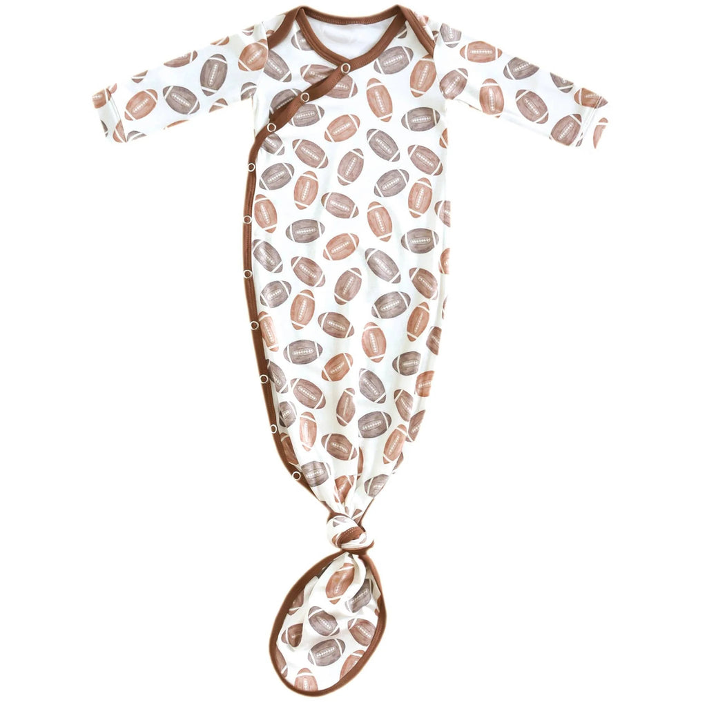 Copper Pearl Knotted Gown-Blitz