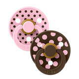 Baby Pink/Mocha- Pacifier