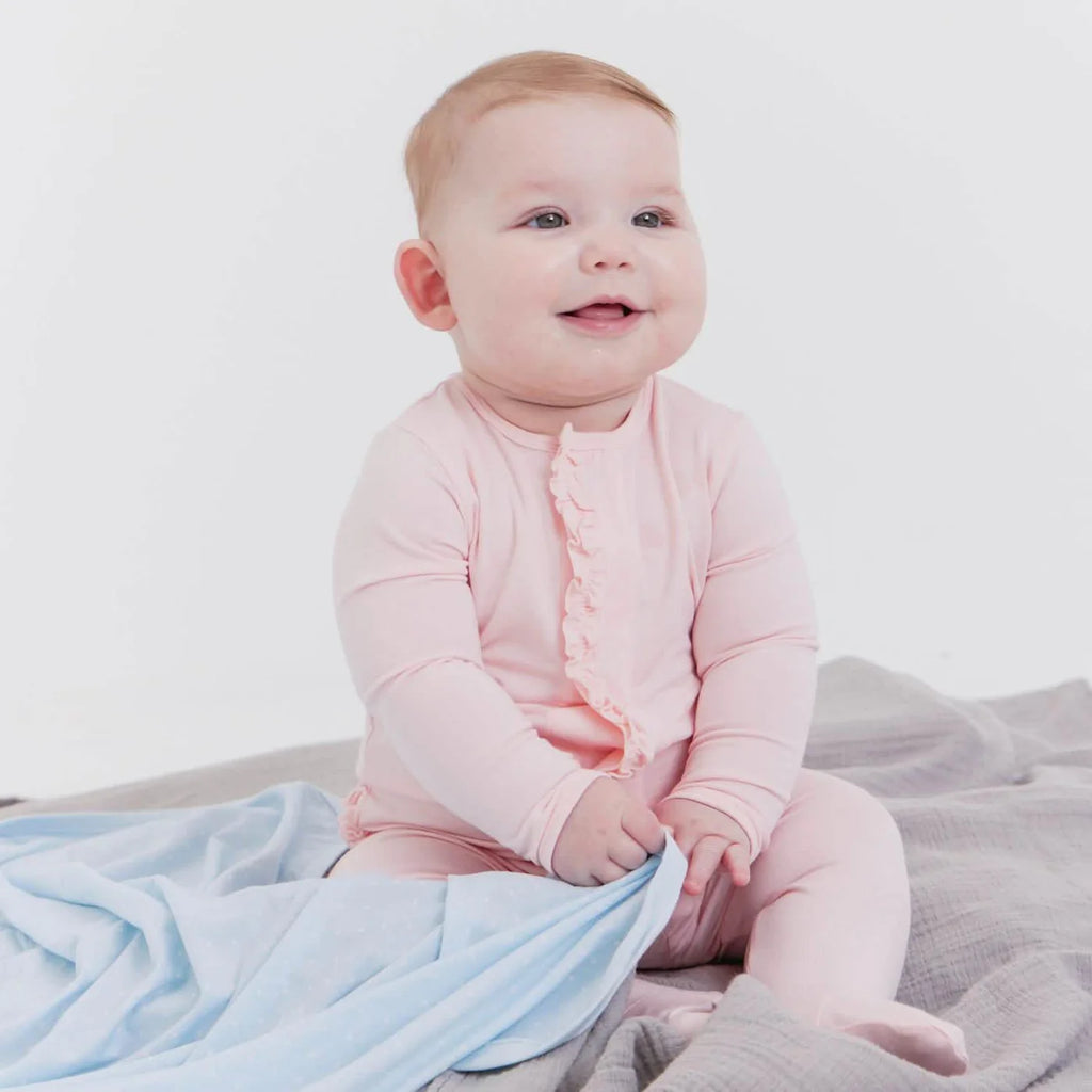 Pink Dogwood Magnetic Footie