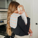 Copper Pearl Burp Clothes Pack- Cheery