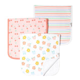 Copper Pearl Burp Clothes Pack- Cheery