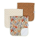 Copper Pearl Burp Clothes Pack- Eden